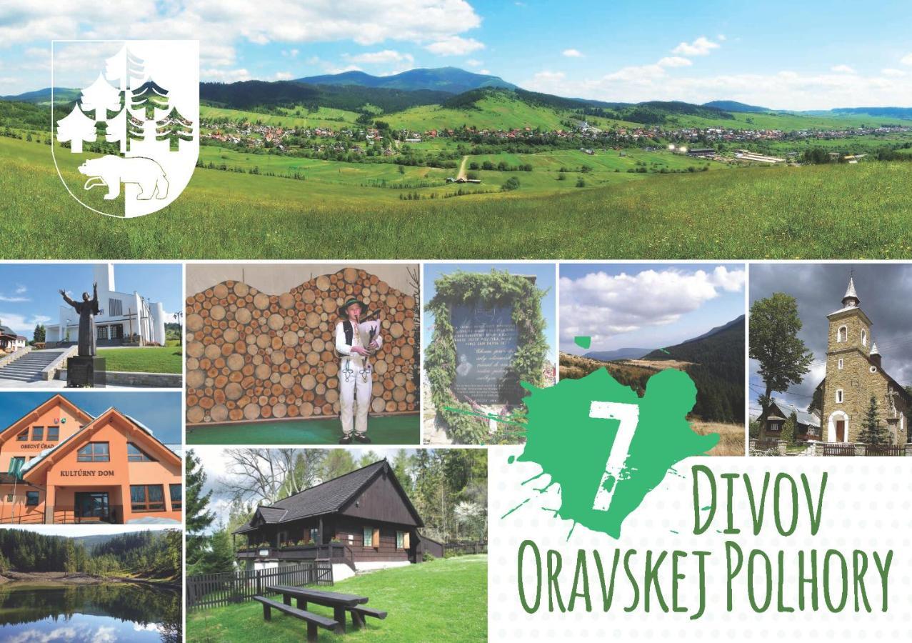 Apartman Na Hranici Oravská Polhora Exteriör bild